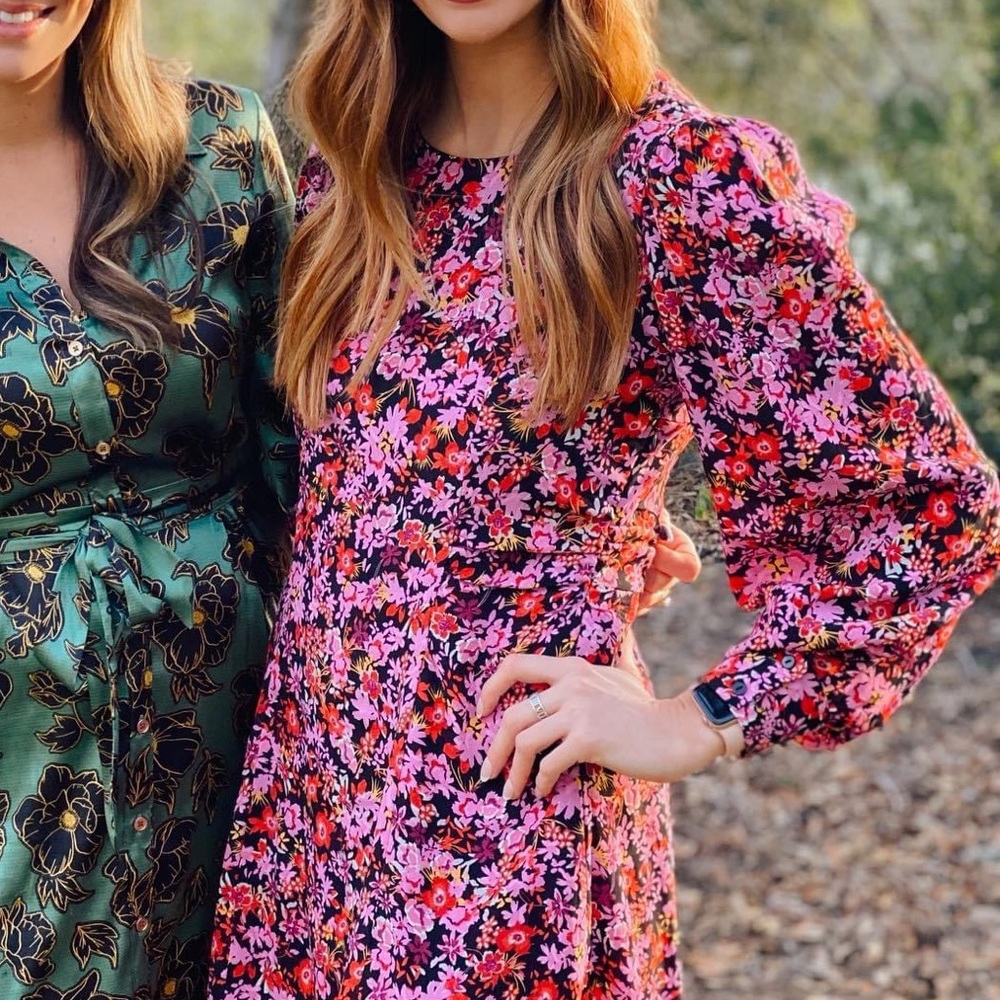 Patterned Zara dress - size M